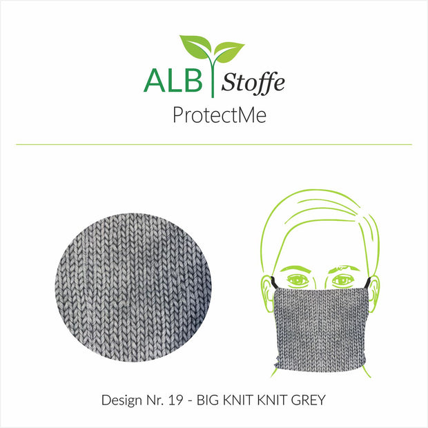 ProtectMe - 19 KNIT PRINT GREY