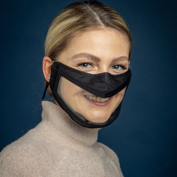 ProtectMe Window - Gesichtsmaske mit Sichtfenster