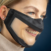 ProtectMe Window - Gesichtsmaske mit Sichtfenster