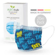 Medizinische OP-Masken - Design Kids- YAY - 20er Pack