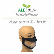 ProtectMe Window - Gesichtsmaske mit Sichtfenster