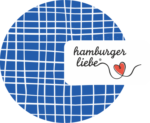 ProtectMe -Hamburger Liebe - Grid 1 (blau)